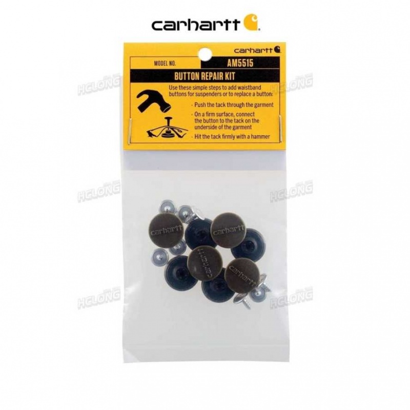 Carhartt Button Kit Antique Brass | IN0002638