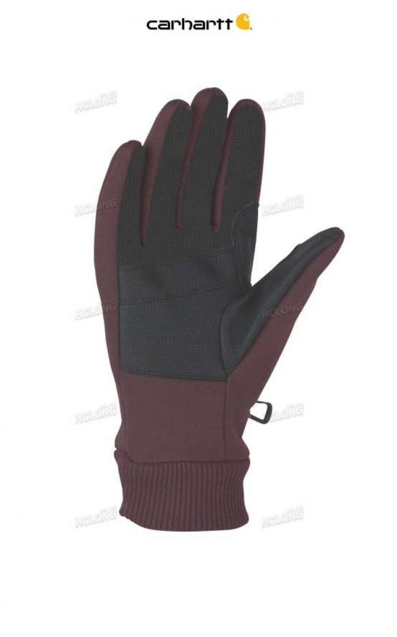 Carhartt C-Touch Knit Glove DEEP WINE | IN0002555