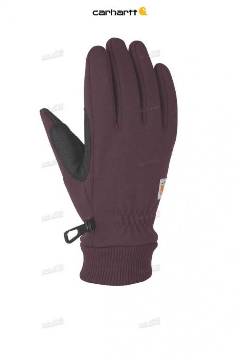 Carhartt C-Touch Knit Glove DEEP WINE | IN0002555