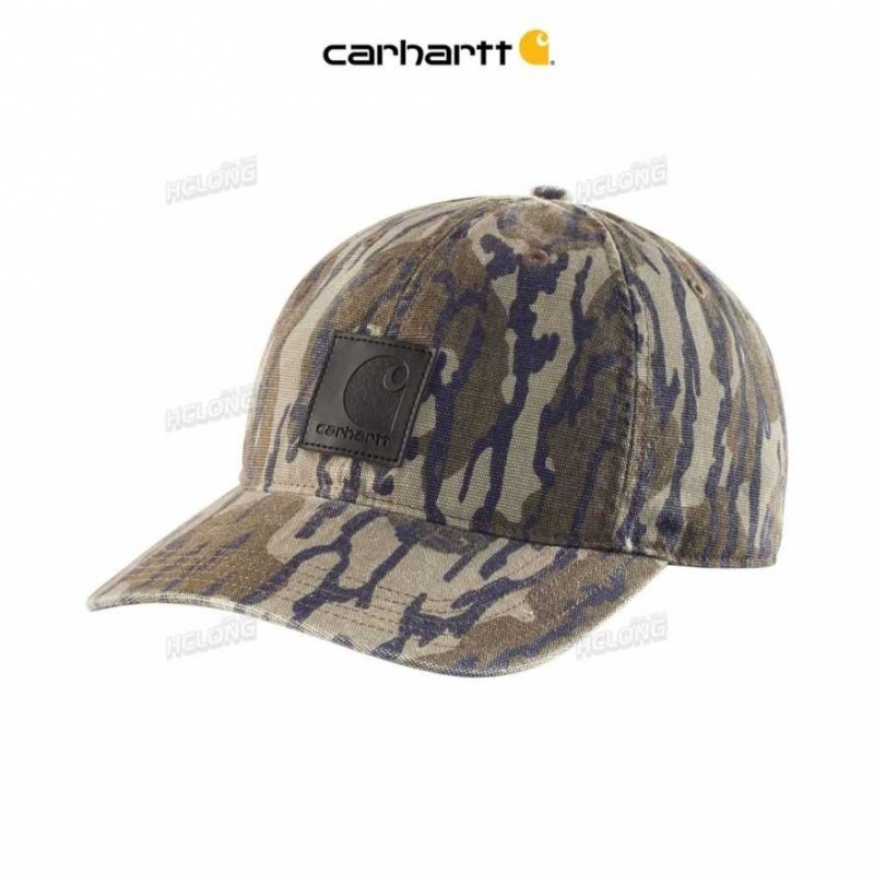 Carhartt Canvas Camo Cap Mossy Oak Bottomland Camo | IN0002427