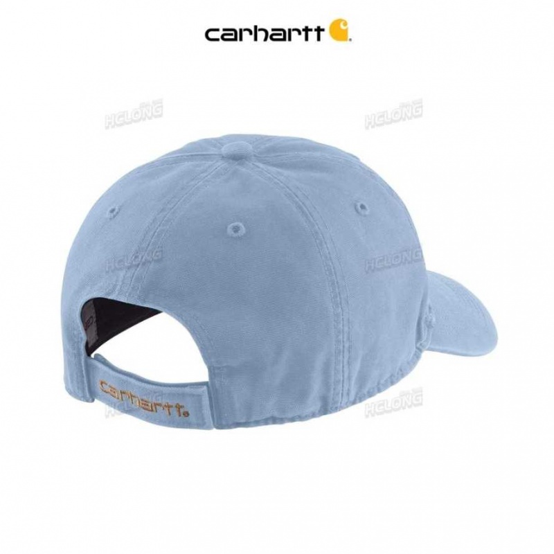 Carhartt Canvas Cap Alpine Blue | IN0002357