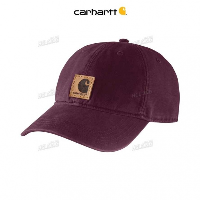 Carhartt Canvas Cap Blackberry | IN0002361