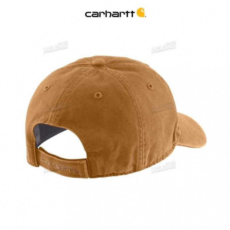 Carhartt Canvas Cap Brown | IN0002356