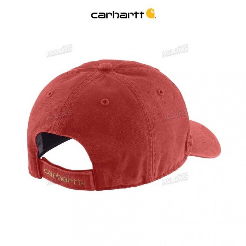 Carhartt Canvas Cap Chili Pepper | IN0002365