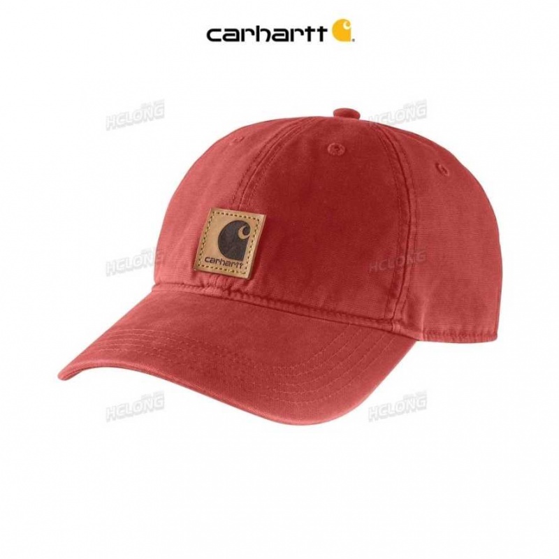 Carhartt Canvas Cap Chili Pepper | IN0002365