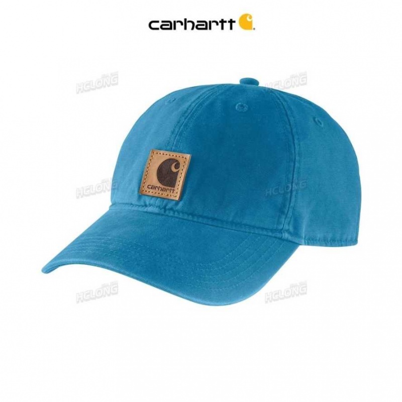 Carhartt Canvas Cap Marine Blue | IN0002358