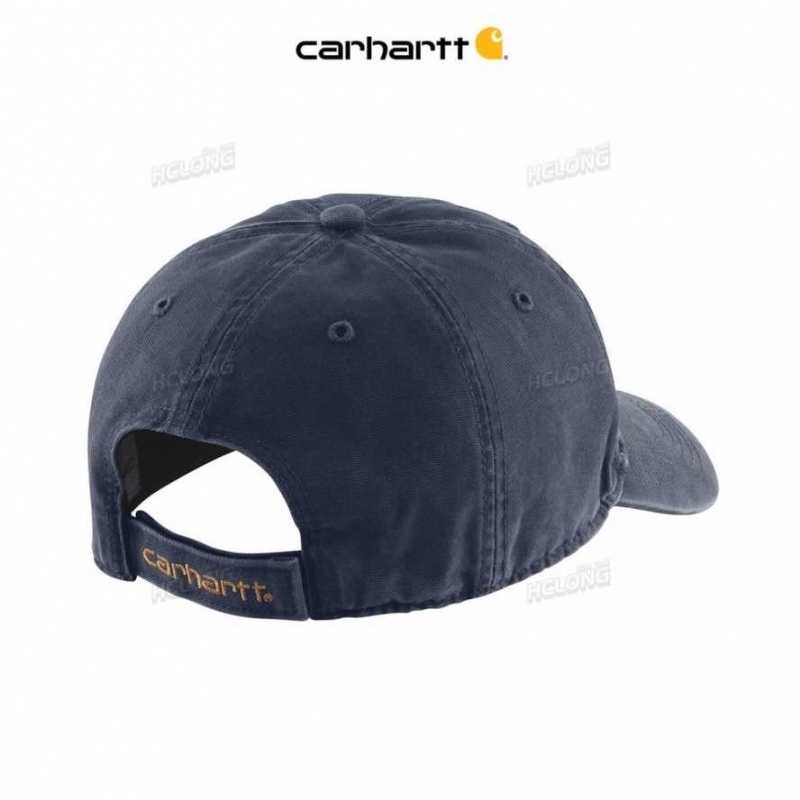 Carhartt Canvas Cap Navy | IN0002369