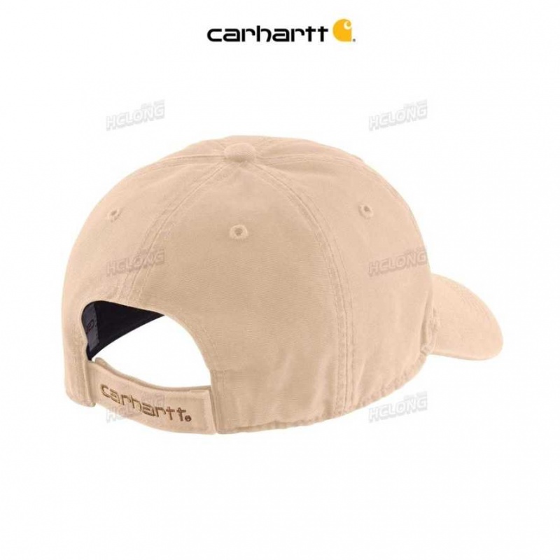 Carhartt Canvas Cap White Truffle | IN0002360