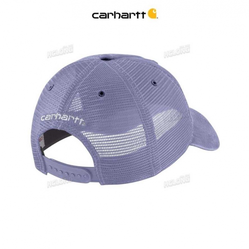 Carhartt Canvas Mesh-Back Cap Soft Lavender | IN0002347