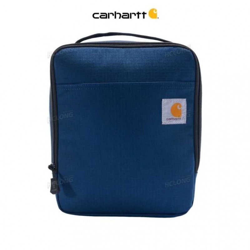 Carhartt Cargo Series Insulated 4 Can Lunch Cooler Navy | IN0002449