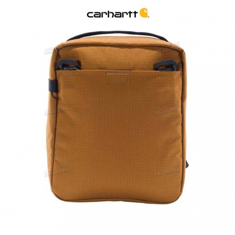 Carhartt Cargo Series Insulated 4 Can Lunch Cooler Brown | IN0002451