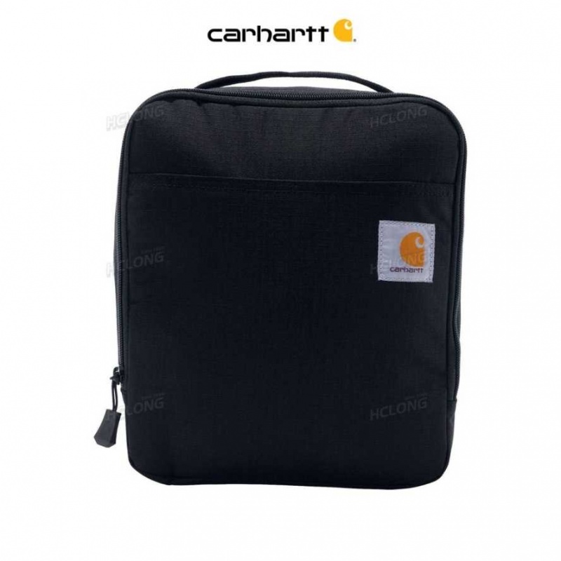 Carhartt Cargo Series Insulated 4 Can Lunch Cooler Black | IN0002456