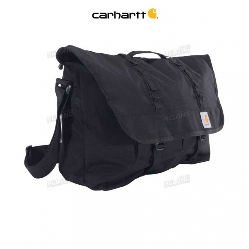 Carhartt Cargo Series Messenger Bag Black | IN0002194