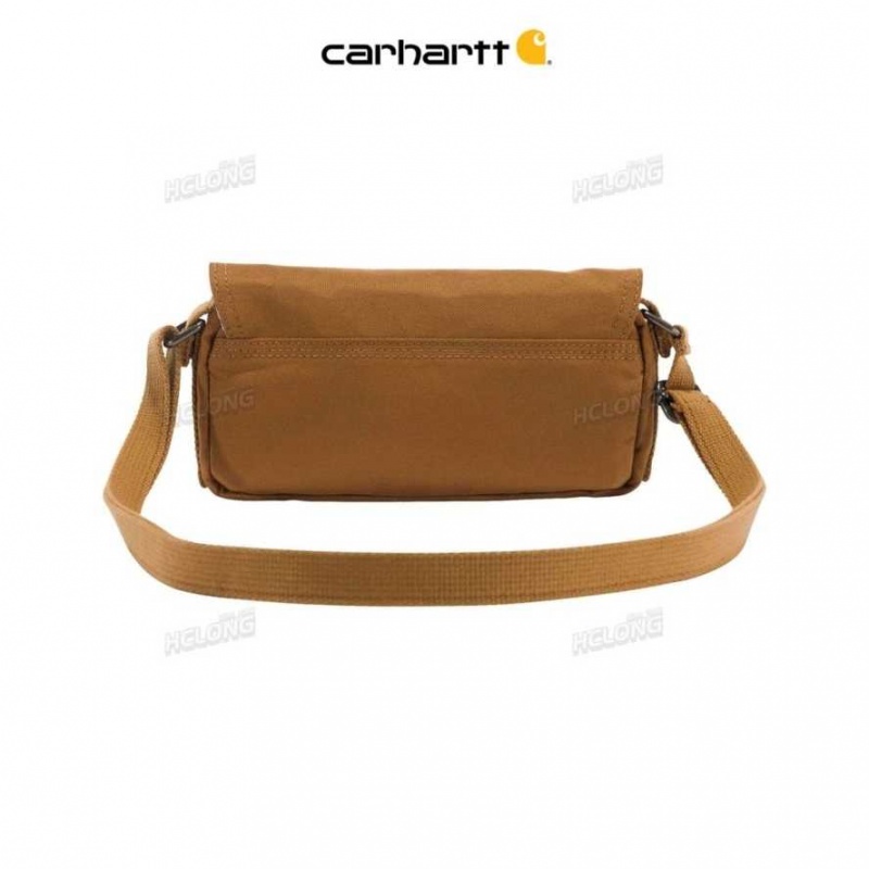 Carhartt Crossbody Horizontal Bag Brown | IN0002203