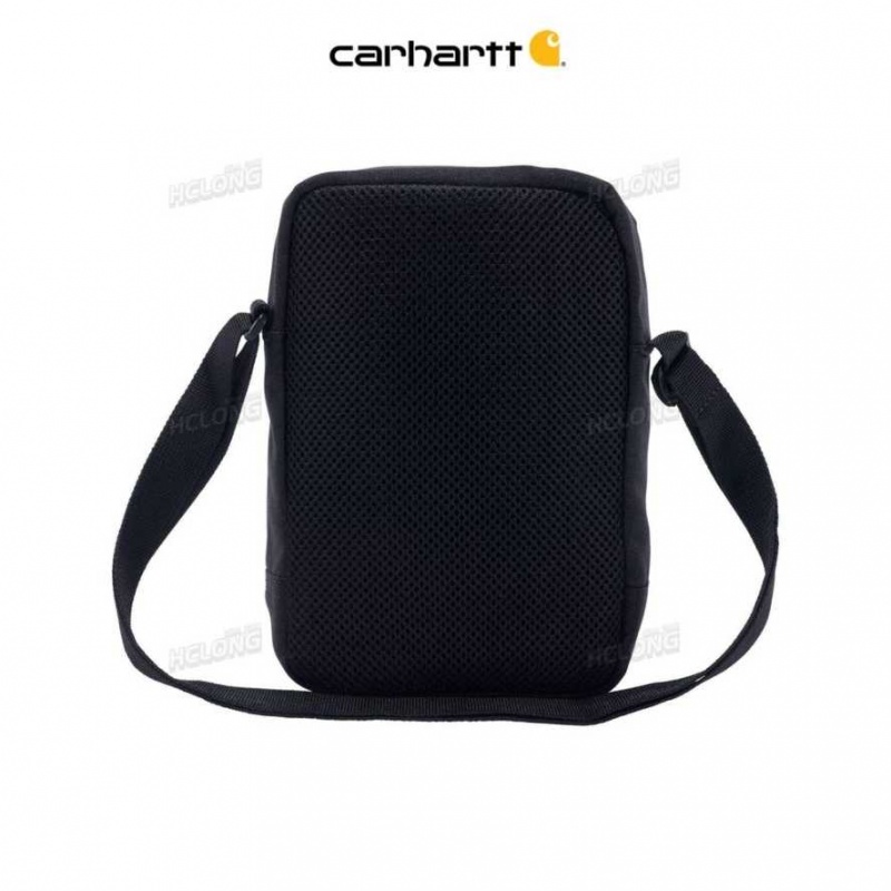 Carhartt Crossbody Zip Bag Black | IN0002178