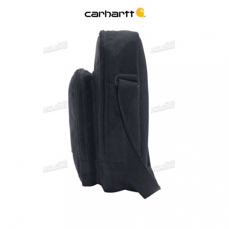 Carhartt Crossbody Zip Bag Black | IN0002178