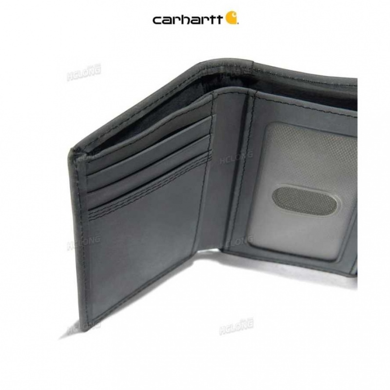 Carhartt Detroit Trifold Wallet Black | IN0002836