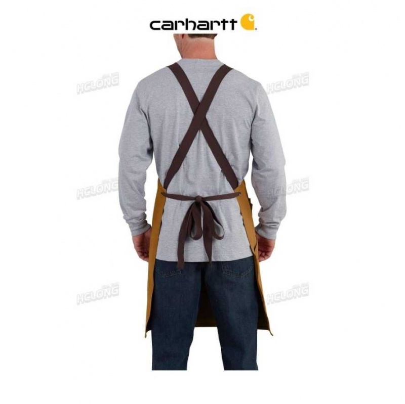 Carhartt Firm Duck Apron Brown | IN0002099