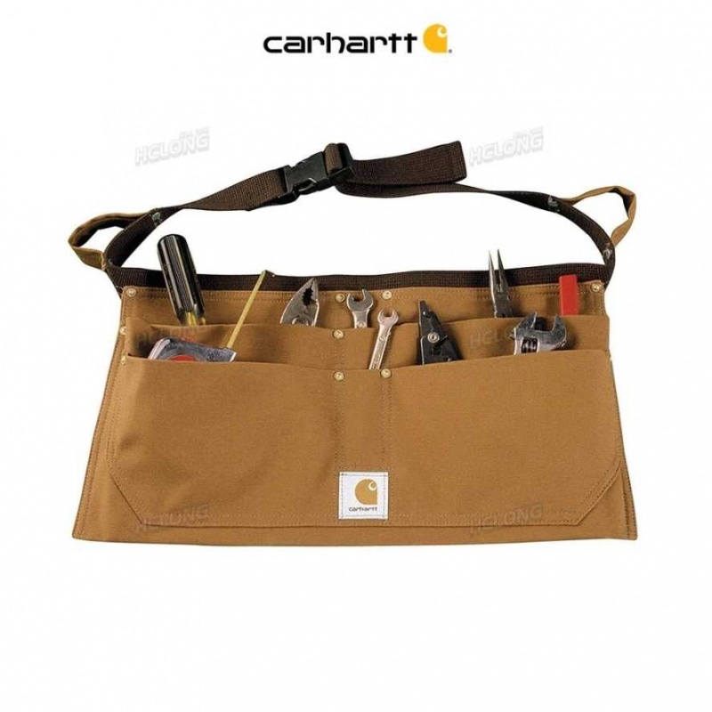 Carhartt Firm Duck Waist Apron Brown | IN0002101