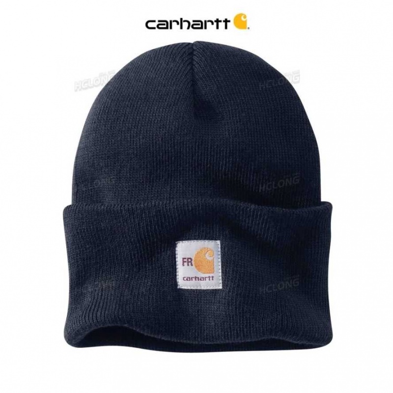 Carhartt Flame-Resistant Knit Watch Hat Dark Navy | IN0002582