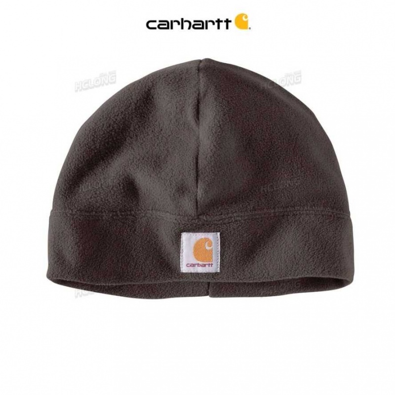 Carhartt Fleece Hat Dark Brown | IN0002594