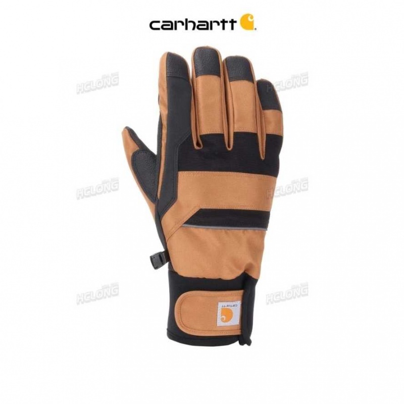 Carhartt Flexer Insulated Glove BROWN BLACK | IN0002513