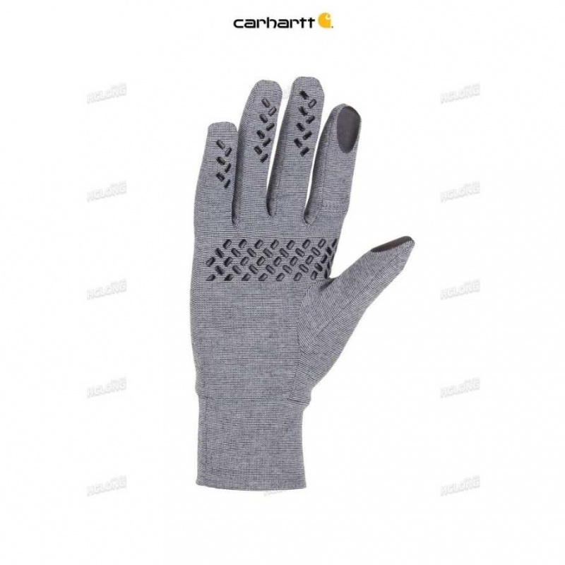 Carhartt Force Heavyweight Liner Knit Glove SHADOW HEATHER | IN0002575