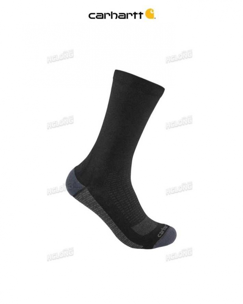 Carhartt Force Lightweight Crew Sock Black | IN0002743