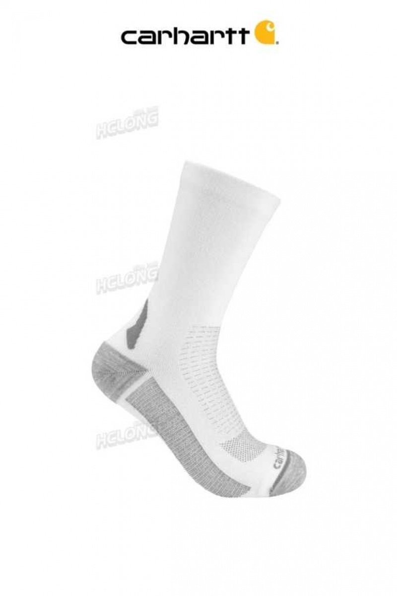 Carhartt Force Lightweight Crew Sock White | IN0002742