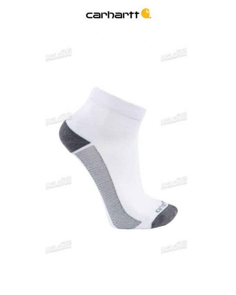 Carhartt Force Lightweight Quarter Sock White | IN0002794