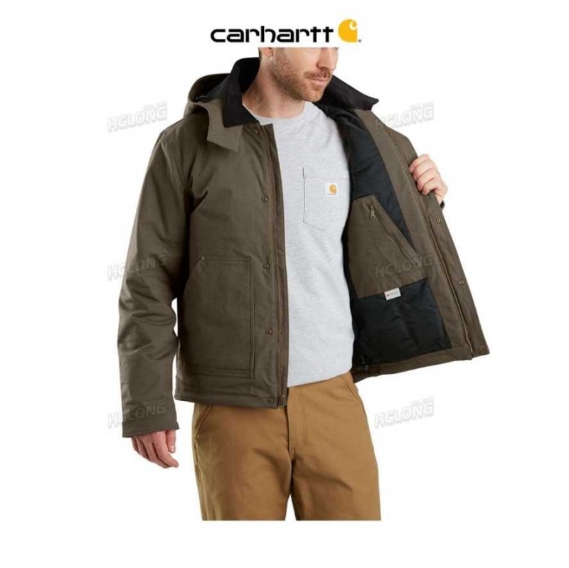 Carhartt Full Swing Relaxed Fit Ripstop Insulated Jacket Tarmac | IN0000128