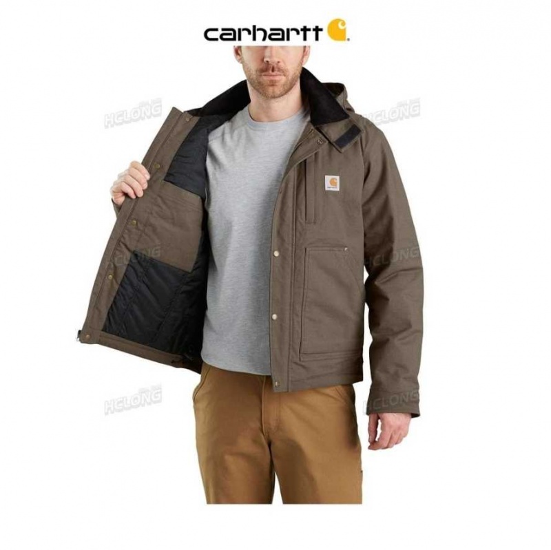 Carhartt Full Swing Relaxed Fit Ripstop Insulated Jacket Tarmac | IN0000128