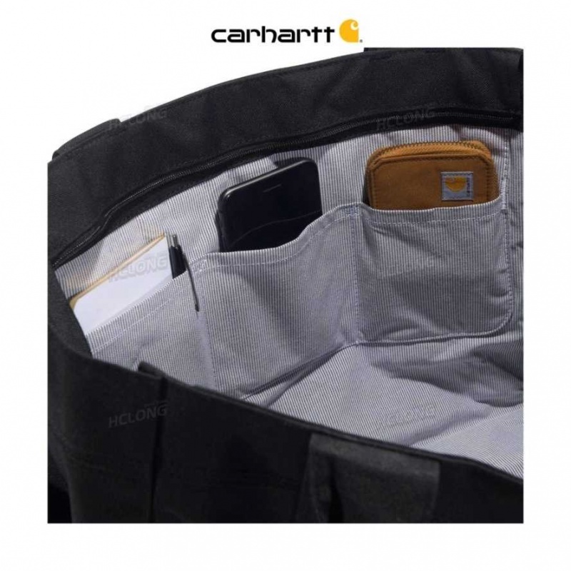 Carhartt Horizontal Zip Tote Black | IN0002821