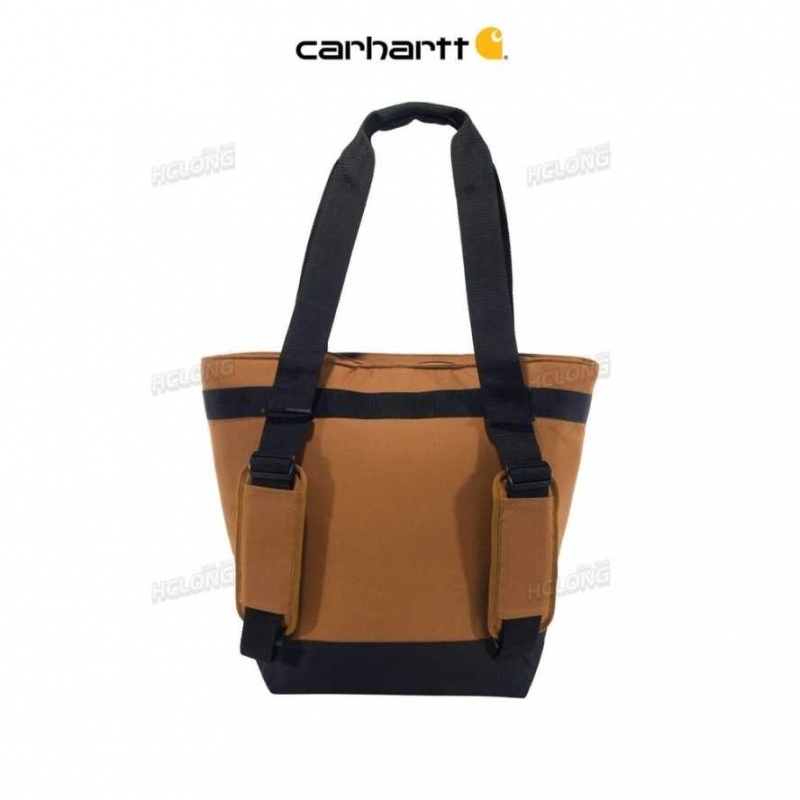 Carhartt Insulated 40 Can Backpack Tote Brown | IN0002819