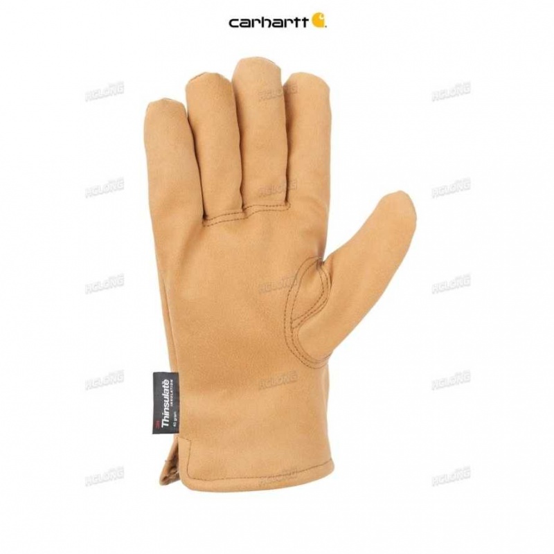 Carhartt Insulated Driver Glove Brown | IN0002487