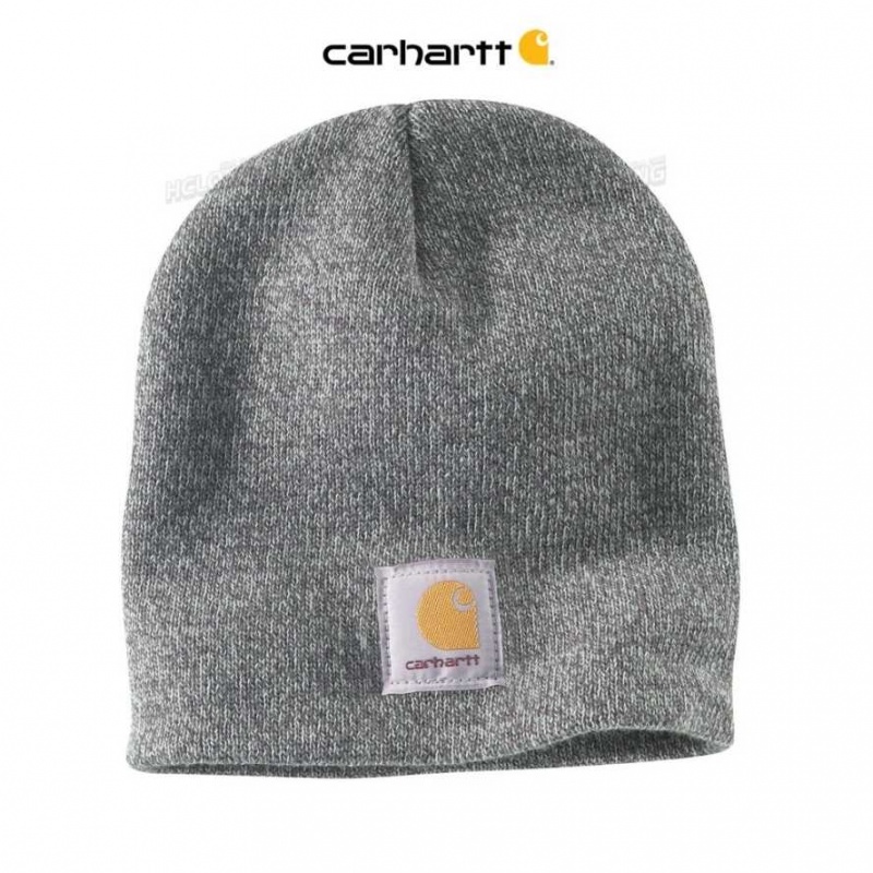 Carhartt Knit Beanie Heather Grey / Coal Heather | IN0002319