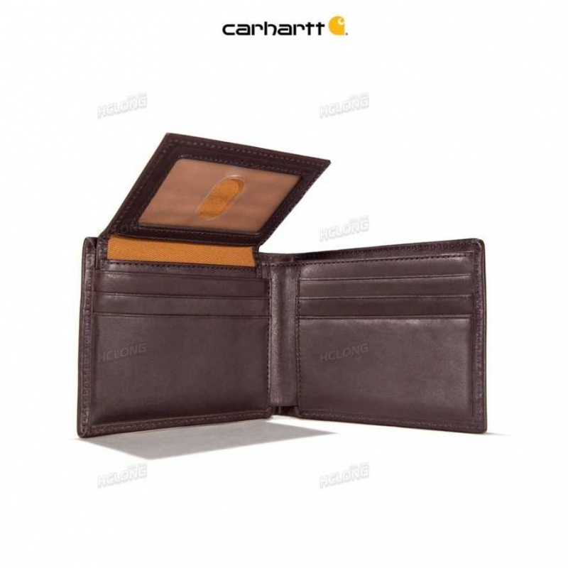 Carhartt Oil Tan Passcase Wallet Brown | IN0002839