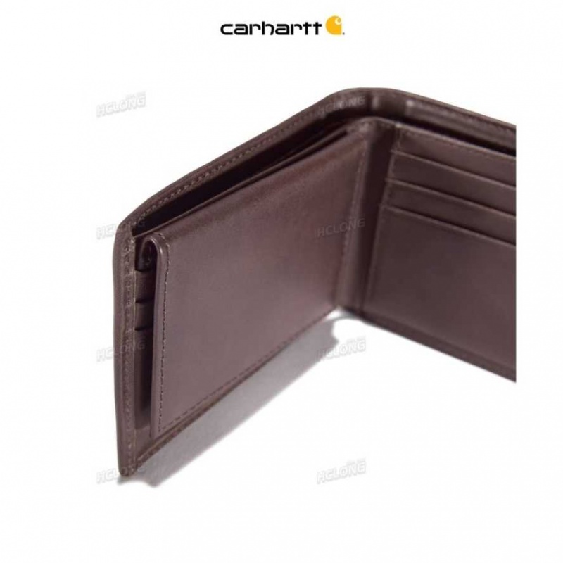 Carhartt Oil Tan Passcase Wallet Brown | IN0002839