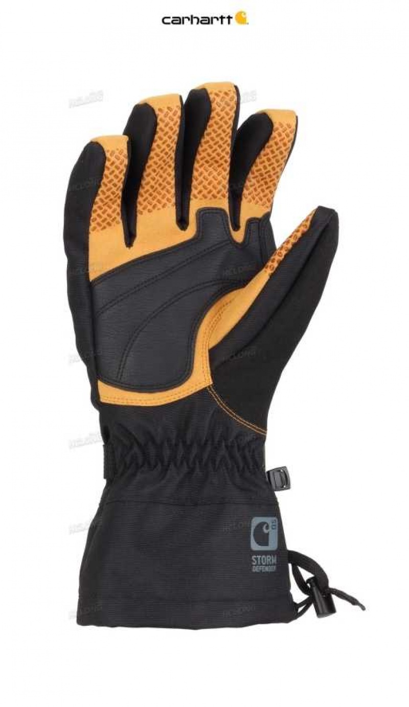 Carhartt Pipeline Insulated Glove DARK GREY BLACK | IN0002510