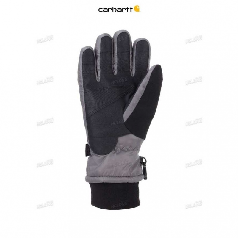 Carhartt Quilts Insulated Glove Charcoal | IN0002552