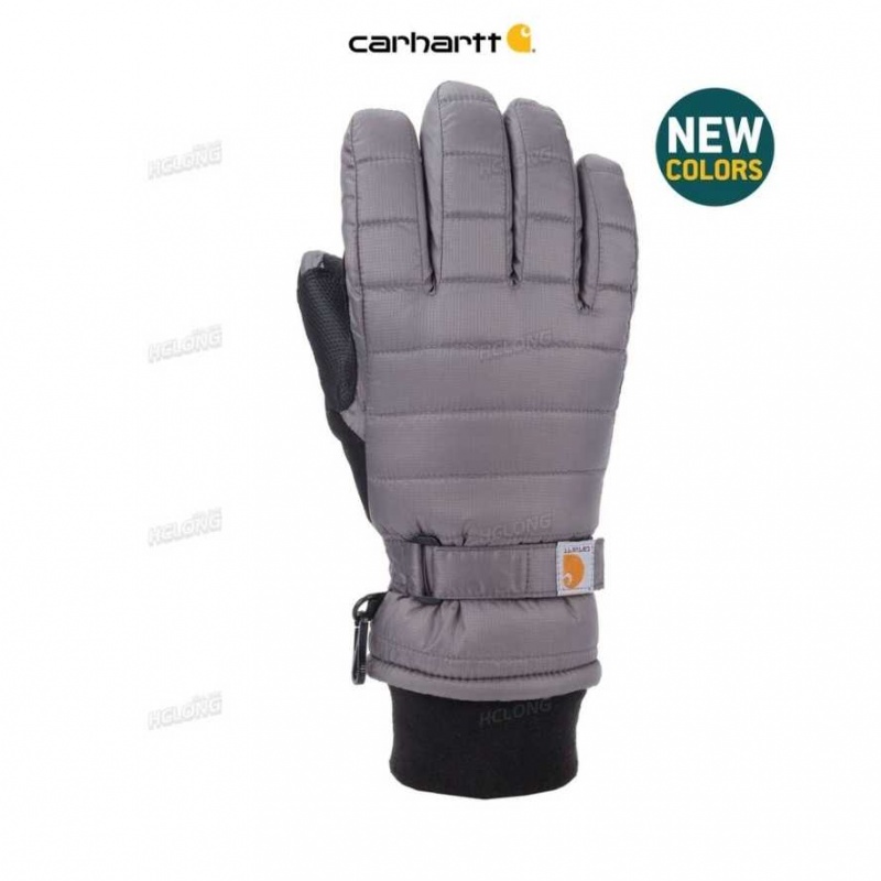 Carhartt Quilts Insulated Glove Charcoal | IN0002552