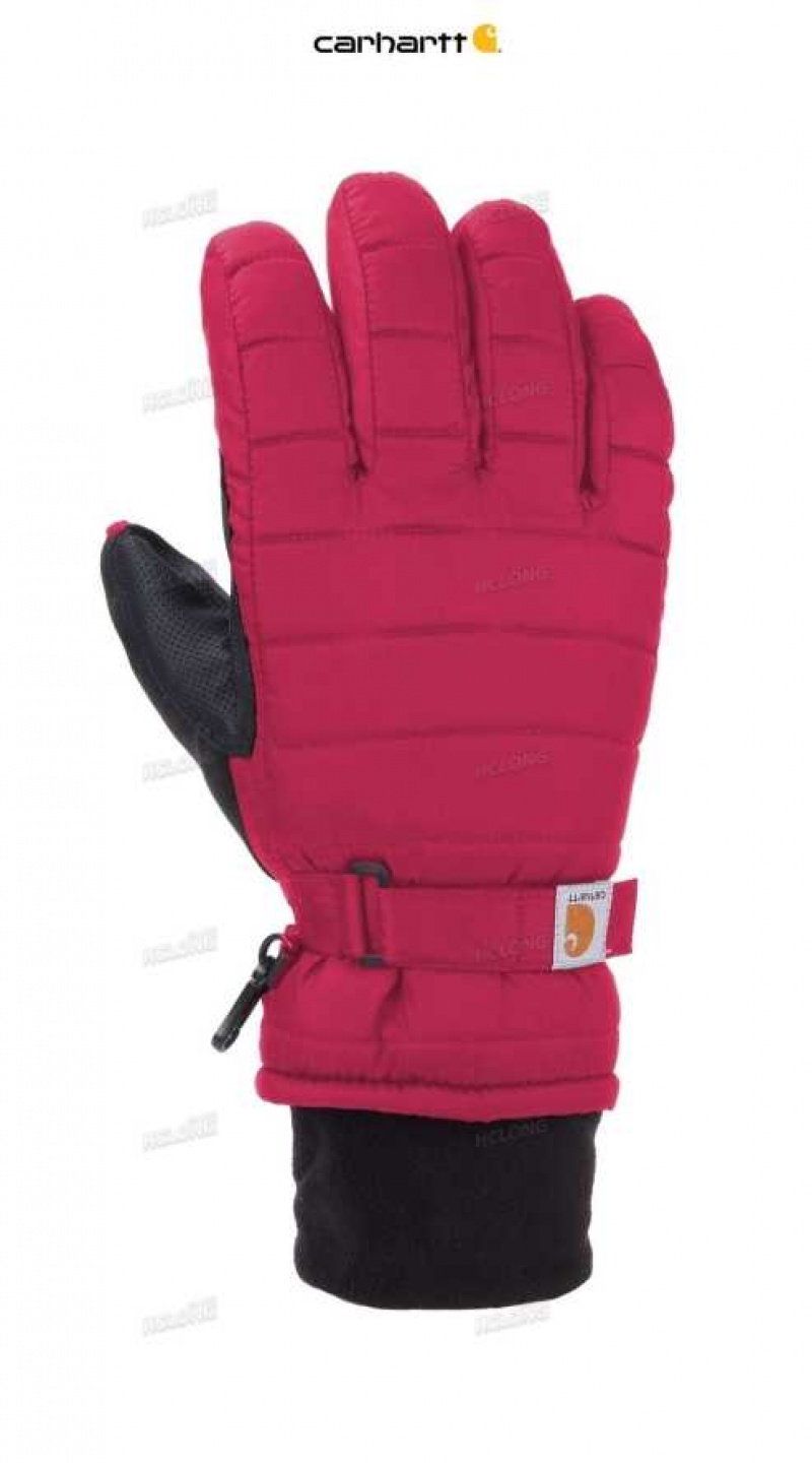 Carhartt Quilts Insulated Glove Crab Apple | IN0002550