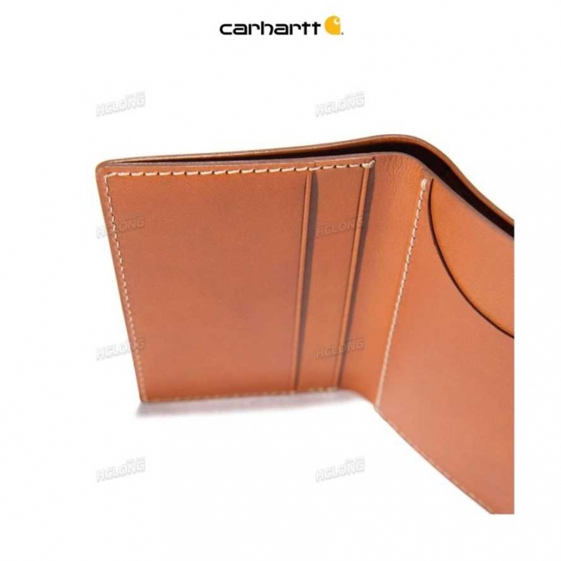 Carhartt Rough Cut Trifold Brown | IN0002828