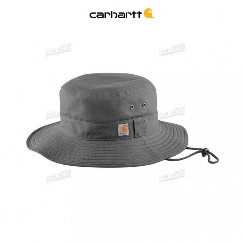 Carhartt Rugged Flex Canvas Boonie Gravel | IN0002247