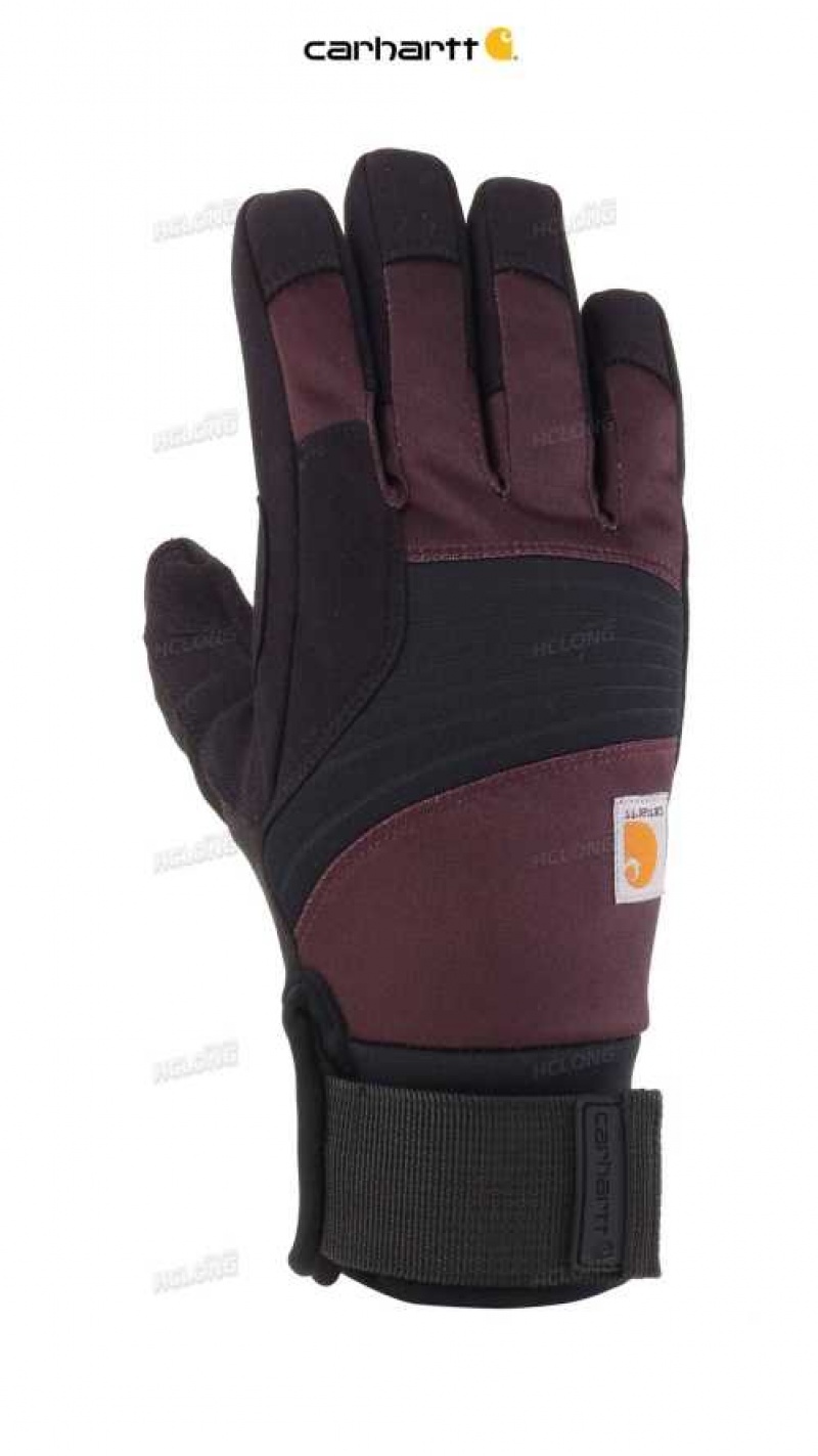 Carhartt Stoker Insulated Glove DEEP WINE | IN0002573