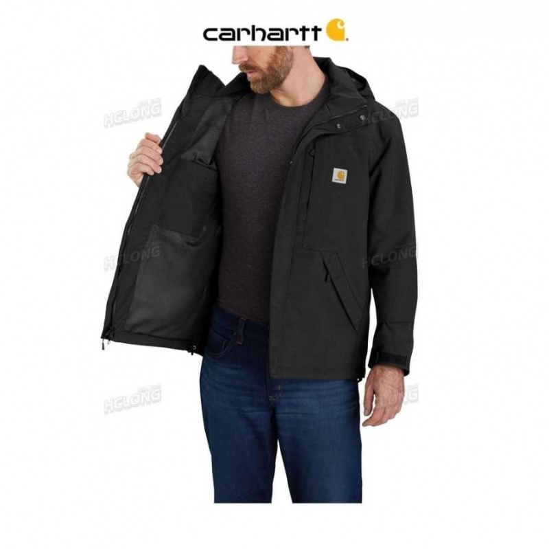 Carhartt Storm Defender Loose Fit Heavyweight Jacket Black | IN0000171