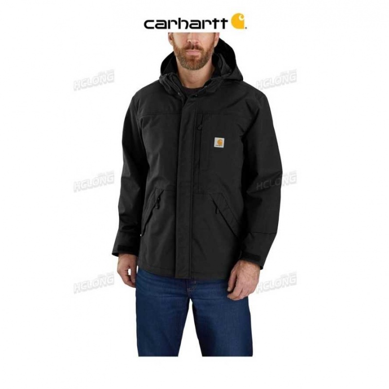 Carhartt Storm Defender Loose Fit Heavyweight Jacket Black | IN0000171