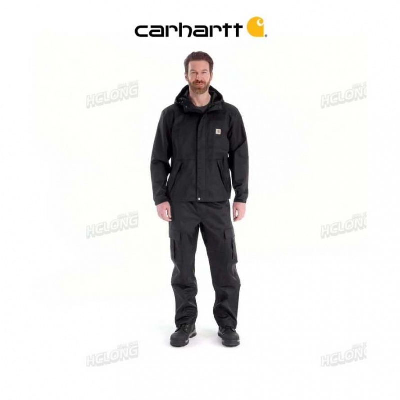 Carhartt Storm Defender Loose Fit Midweight Jacket Black | IN0000131