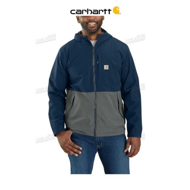 Carhartt Storm Defender Loose Fit Midweight Utility Jacket Navy / Bluestone | IN0000147