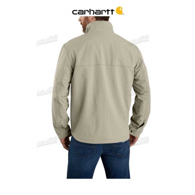 Carhartt Super Dux Relaxed Fit Lightweight Soft Shell Jacket Greige | IN0000208